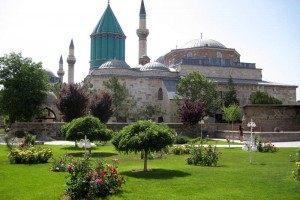 Mevlana Rumi Mosque, where Rumi is buried